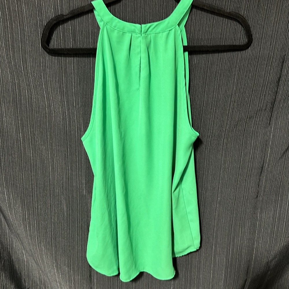 Violet + Claire brand Green sleeveless top /‎ Size M / M-18 - Picture 6 of 6